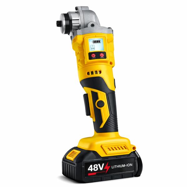 Фото Автотовары, электроинструмент, ручной инструмент Набор 2 в 1 аккумуляторный шуруповерт + угловая шлифмашина Jitrex X330, 48V, с дисплеем, 2 аккумулятора и кейс