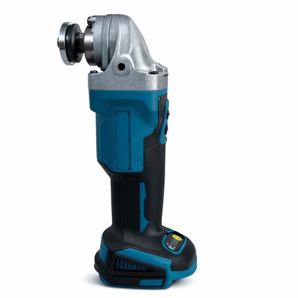 Фото Автотовары, электроинструмент, ручной инструмент Набор 2 в 1 аккумуляторный гайковерт + угловая шлифмашина Jitrex X331, 48V, Li-Ion, 2 аккумулятора, кейс, синий