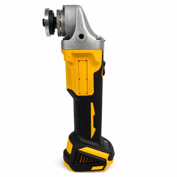 Фото Автотовары, электроинструмент, ручной инструмент Набор аккумуляторного инструмента 2в1 48V Х332 шуруповерт + угловая шлифмашина (болгарка) Jitpex, в кейсе, желтый