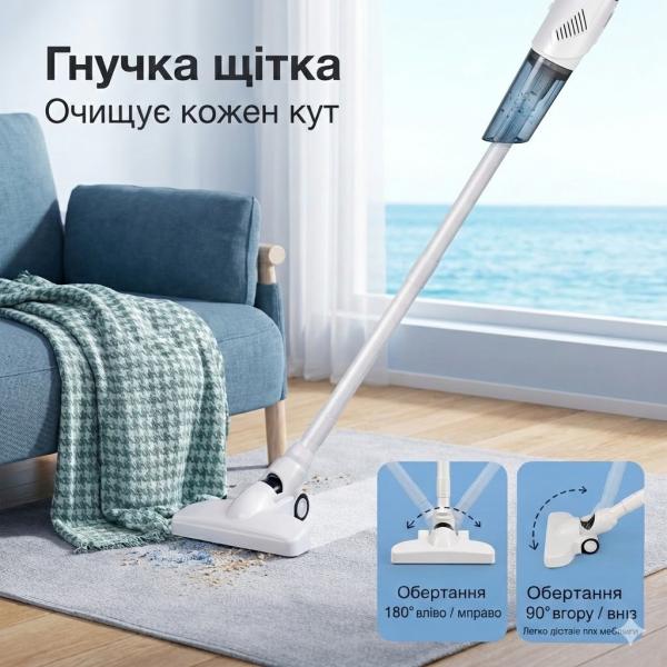 Фото Автотовары, электроинструмент, ручной инструмент Беспроводной пылесос 2в1 для уборки дома и автомобиля XL-1610