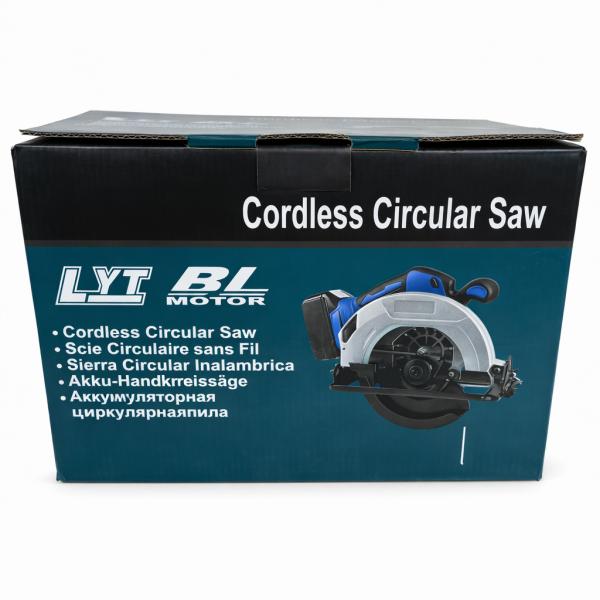 Фото Автотовары, электроинструмент, ручной инструмент Аккумуляторная бесщеточная дисковая пила 185 мм (21V) | Мощная ручная циркулярка по дереву