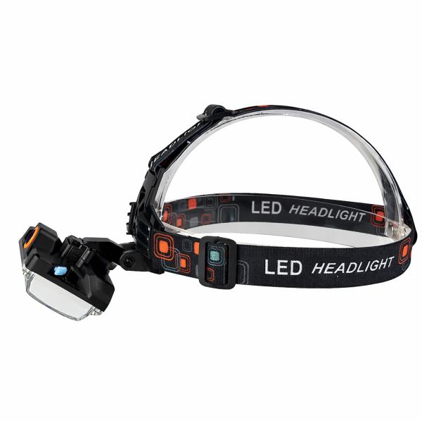 Фото Фонари, прожекторы, светильники Фонарь налобный RN814, USB-зарядка / Аккумуляторный фонарик на голову с регулируемым углом наклона