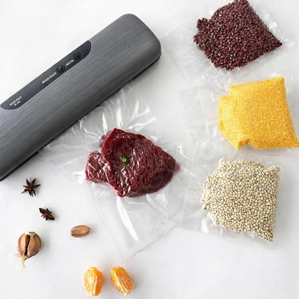 Фото  Вакуумный упаковщик продуктов Sokany SK-13031, 130 Вт / Мощный вакууматор / Вакумный упаковщик