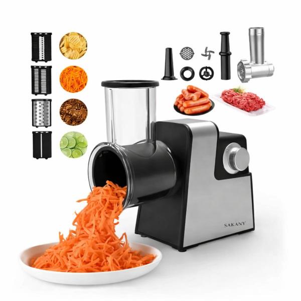 Фото Все для кухни Электрическая мясорубка 4в1 SOKANY SK-06010 (1000 Вт) | Универсальный кухонный комбайн с соковыжималкой