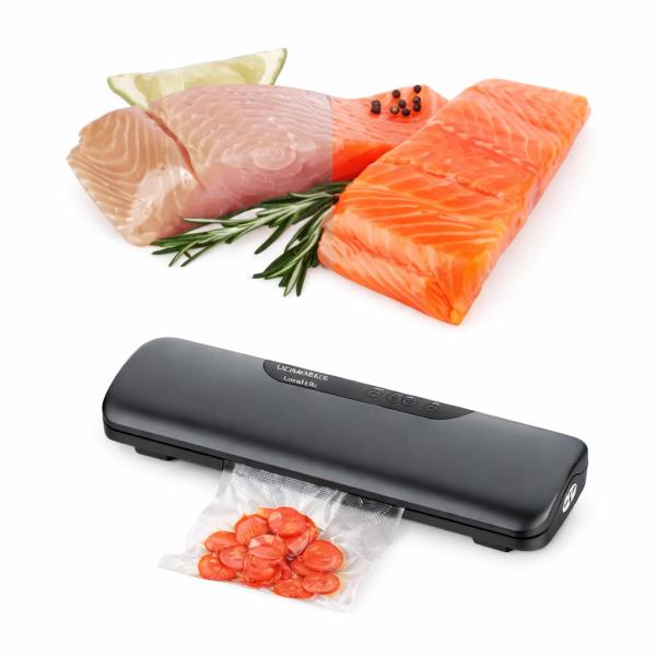 Фото Все для кухни Вакуумный упаковщик для продуктов Luma Bella LB-63027, автоматический вакууматор 100 Вт с запайкой до 30 см