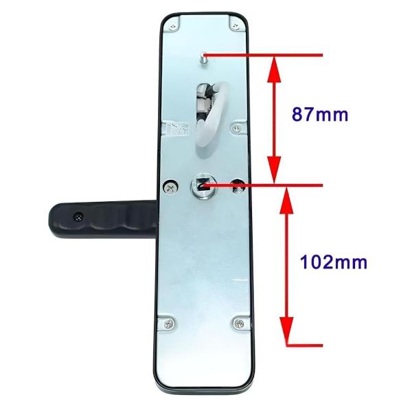 Фото Товары для дома и сада Умный дверной замок с биометрией на батарейках и USB, Bluetooth, TUYA / Электронный замок с паролем