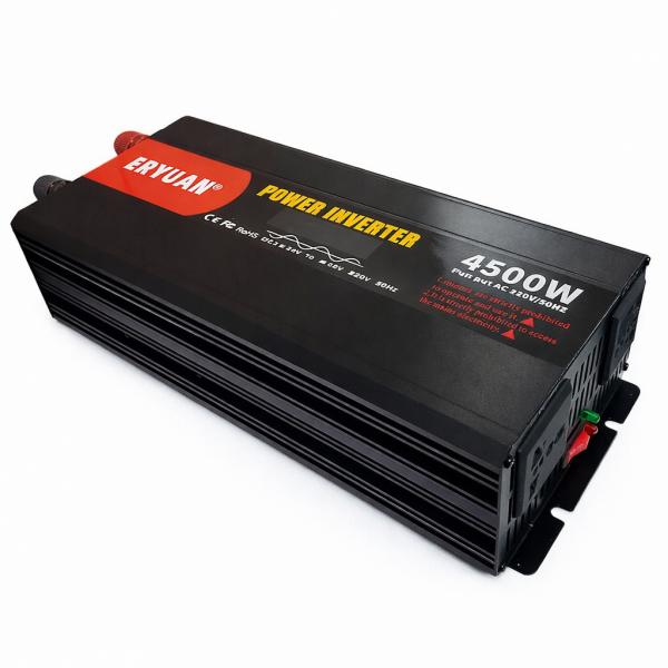 Фото Электроника Инвертор 12-220V, MX-4500Вт, чистый синус, Eryuan / Преобразователь напряжения