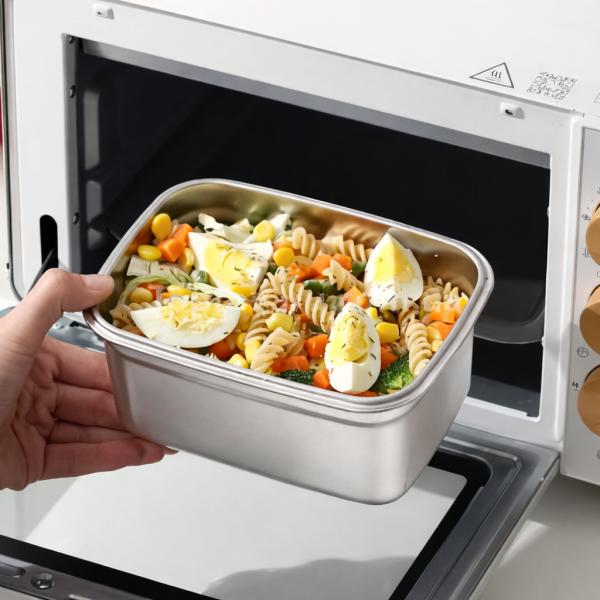 Фото Все для кухни Контейнер пищевой из нержавеющей стали 1000 мл 20687-13 серый