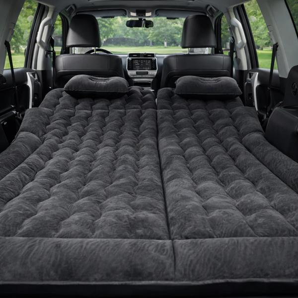 Фото Автотовары, электроинструмент, ручной инструмент Надувной матрас в машину 175х125см с 2 подушками и насосом ND-5465