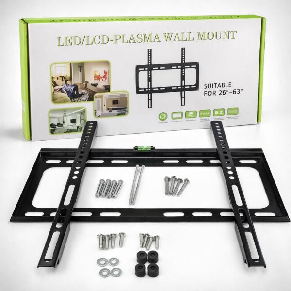 Фото Товары для дома и сада Кронштейн для телевизора TV STAND 26-63 дюйма, настенный, универсальный, VESA до 600×400, нагрузка до 45 кг