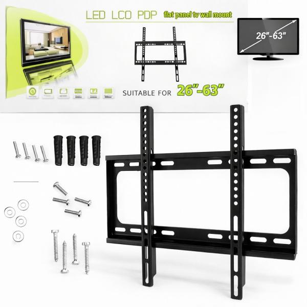 Фото Товары для дома и сада Кронштейн для телевизора TV STAND 26-63 дюйма, настенный, универсальный, VESA до 600×400, нагрузка до 45 кг