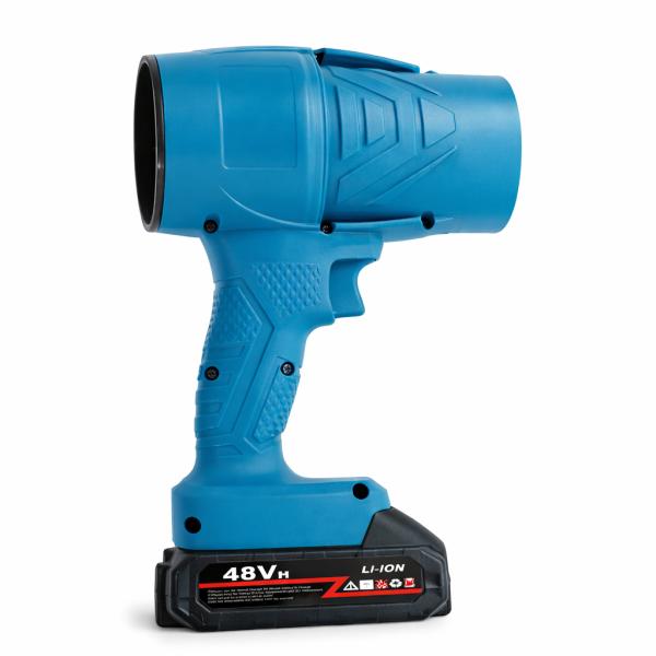 Фото Автотовары, электроинструмент, ручной инструмент Ручной портативный турбовентилятор Turbo Handheld Fan T60 аккумуляторный с USB-зарядкой