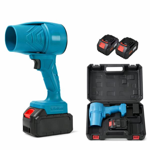 Фото Автотовары, электроинструмент, ручной инструмент Ручной портативный турбовентилятор Turbo Handheld Fan T60 аккумуляторный с USB-зарядкой