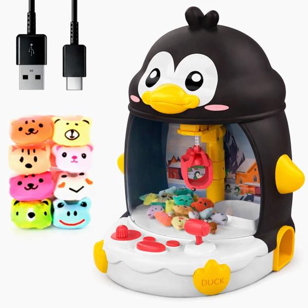 Фото Детский мир, детские товары Интерактивная игрушка Пингвин 33х29х26 см с мини-призами от USB и батареек для детей от 3 лет