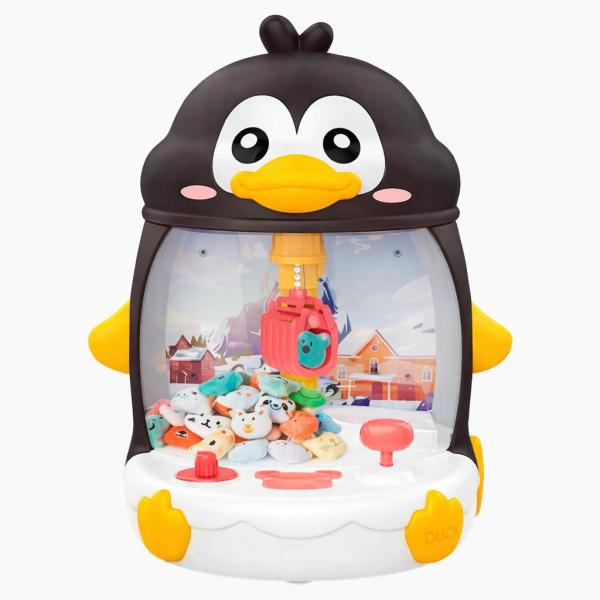 Фото Детский мир, детские товары Интерактивная игрушка Пингвин 33х29х26 см с мини-призами от USB и батареек для детей от 3 лет