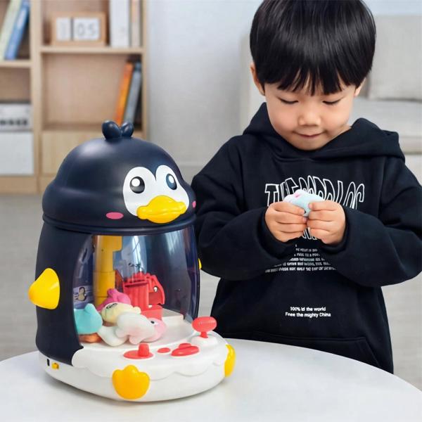 Фото Детский мир, детские товары Интерактивная игрушка Пингвин 33х29х26 см с мини-призами от USB и батареек для детей от 3 лет