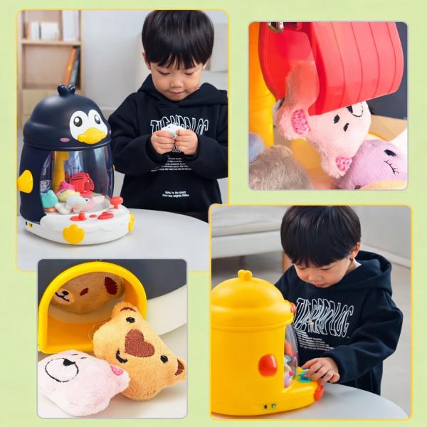 Фото Детский мир, детские товары Интерактивная игрушка Пингвин 33х29х26 см с мини-призами от USB и батареек для детей от 3 лет