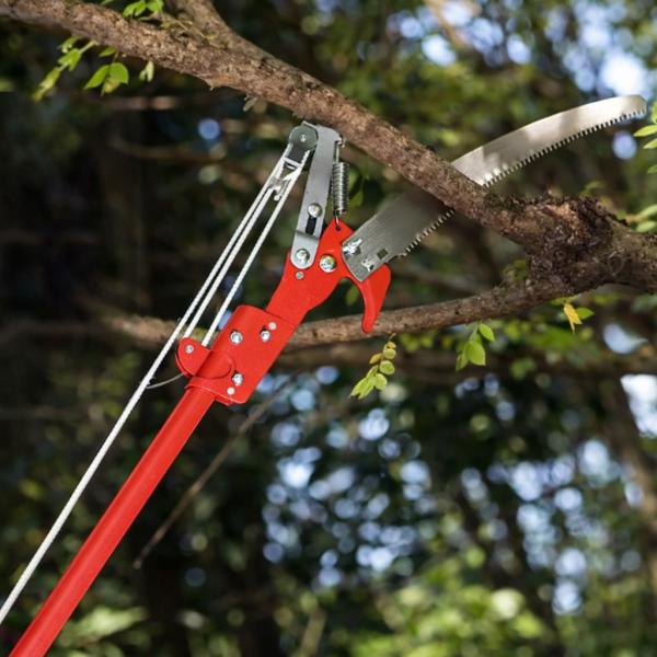 Фото Товары для дома и сада Высоторез телескопический удлиненный 2в1, 300мм / Высотный секатор на штанге