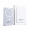 Магнитный павербанк Magnetic Battery Pack 20000 mAh с беспроводной зарядкой 15W (MagSafe совместимый), белый