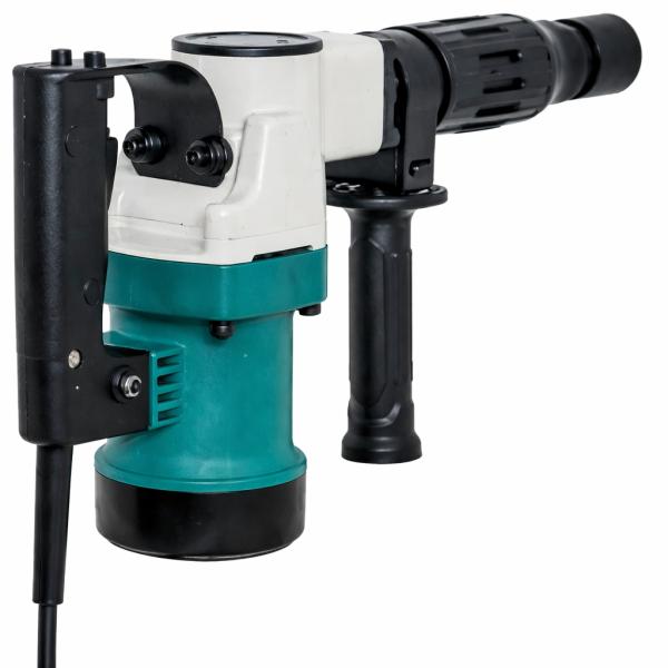 Фото Автотовары, электроинструмент, ручной инструмент Отбойный молоток электрический 900 Вт (3000 уд/мин): патрон HEX, 2 зубила в комплекте, для демонтажа бетона и плитки