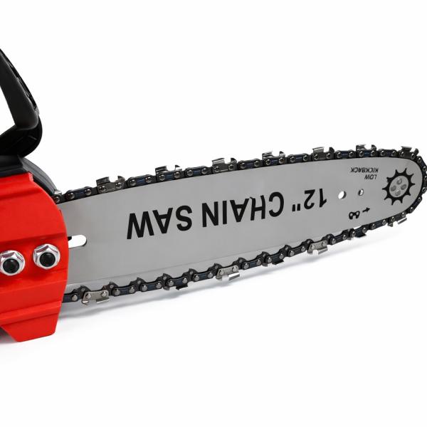 Фото Автотовары, электроинструмент, ручной инструмент Аккумуляторная цепная пила 12″, с шиной 12 дюймов, 2 аккумулятора 48V Li-ion, в пластиковом кейсе