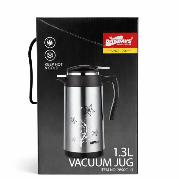Фото Спорт, здоровье, туризм Большой вакуумный термос DAYDAYS 1,3 л с ручкой для путешествий и активного отдыха