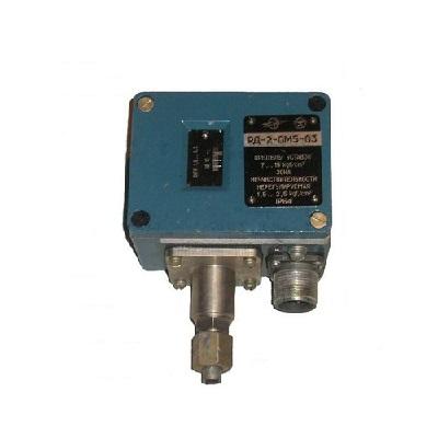 Фото Контрольно-измерительные приборы и автоматика, Клещи, тестеры, мультиметры, указатели напряжения, амперметры, вольтметры, регуляторы, сигнализаторы Датчик-реле давления РД-2-ОМ5