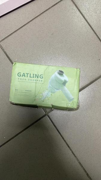 Фото  УЦЕНКА! Ручной электрический измельчитель для овощей 4 в 1 Food Chopper Catling (Плохая упаковка 3425)