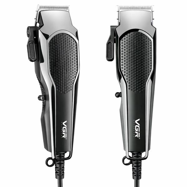 Фото  УЦЕНКА! Машинка для стрижки волос от сети, VGR V130 / Триммер для стрижки (Нет упаковки 3437)