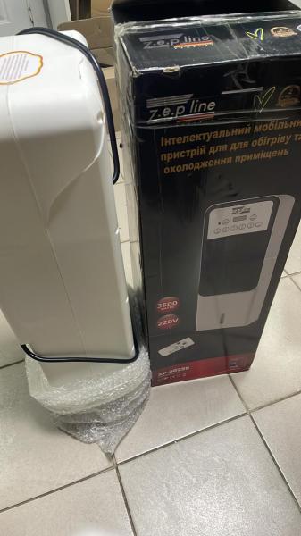 Фото  УЦЕНКА! Напольный кондиционер для охлаждения+обогрев 3500Вт Zepline ZP-00228 (Повреждён корпус 3398)