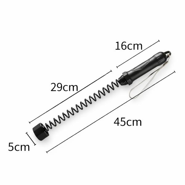 Фото Спорт, здоровье, туризм Набор из 2 пружинных эспандеров TR-22, 45×5 см - силовой тренажер для рук, груди, плеч и корпуса, силовой канат с пружиной