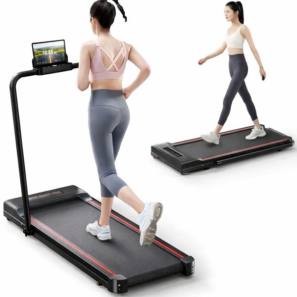 Фото Спорт, здоровье, туризм Складная беговая дорожка Sperax Walking Pad 3-в-1 DOR-1717 Black, до 150 кг, скорость до 12 км/ч, тихая, двигатель 3.0 л.с