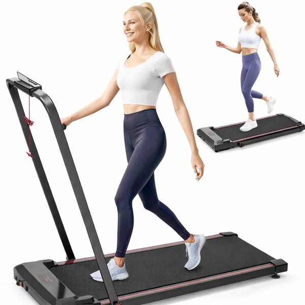 Фото Спорт, здоровье, туризм Складная беговая дорожка Sperax Walking Pad 3-в-1 DOR-1717 Black, до 150 кг, скорость до 12 км/ч, тихая, двигатель 3.0 л.с