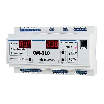 Фото Контрольно-измерительные приборы и автоматика, Клещи, тестеры, мультиметры, указатели напряжения, амперметры, вольтметры, регуляторы, сигнализаторы Реле ограничения мощности ОМ-310