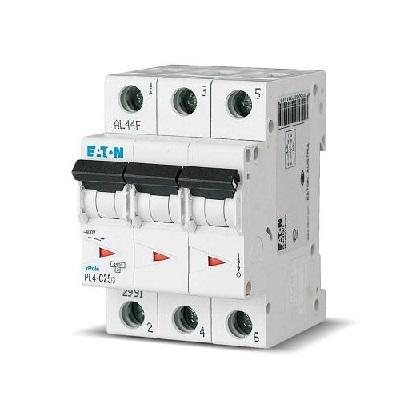 Фото Автоматические выключатели для защиты от перегрузок и короткого замыкания электрической цепи, Автоматический выключатель Moeller, Schneider Еlectric Автомат  PL4-C16/3