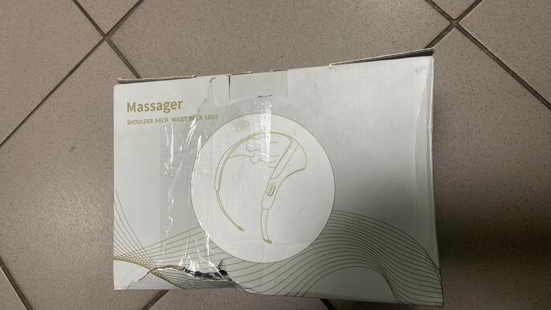 Фото  УЦЕНКА! Массажер электрический с подогревом для спины/шеи/тела  (Плохая упаковка 3250)