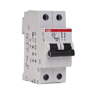 Фото Автоматические выключатели для защиты от перегрузок и короткого замыкания электрической цепи, Автоматический выключатель ABB Автомат ABB S202 C4 2p 4А