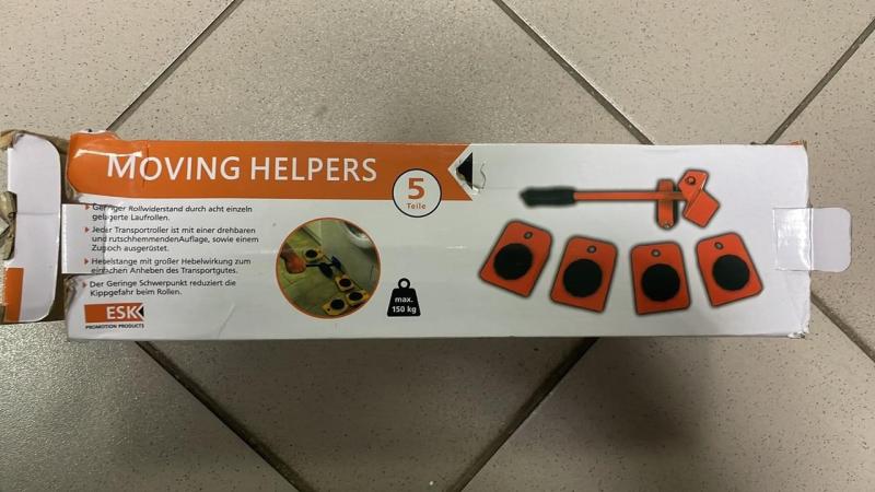 Фото  УЦЕНКА! Набор для перемещения мебели и тяжёлых предметов на колесах (Неполная комплектация 3367)