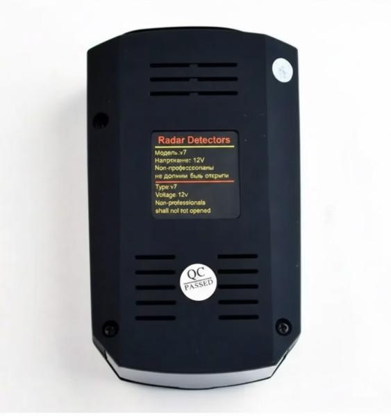 Фото  УЦЕНКА! Антирадар светодиодный GRB Radar Detector дисплей 16 BAND V7 360 градусов (Нет упаковки 3379)