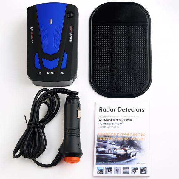 Фото  УЦЕНКА! Антирадар светодиодный GRB Radar Detector дисплей 16 BAND V7 360 градусов (Нет упаковки 3379)