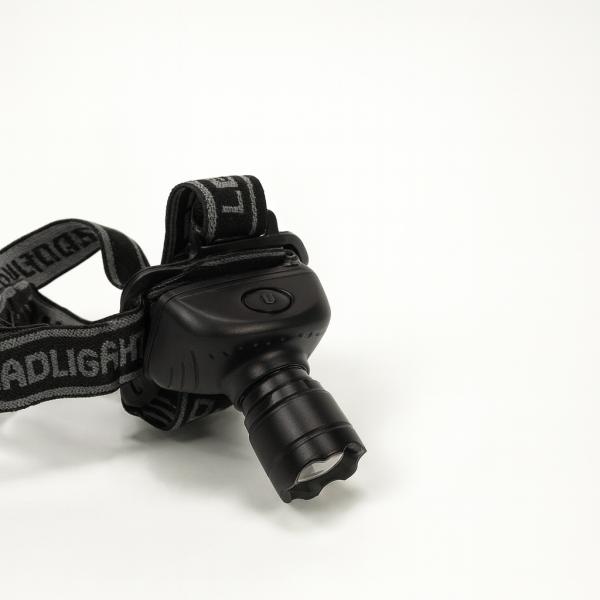 Фото  УЦЕНКА! Налобный фонарь TK27, светодиодный, регулируемый угол, режимы (Нет упаковки 3386)