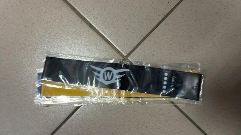 Фото  УЦЕНКА! Набор фитнес-резинок, петли, силовые упражнения и растяжка (Не полный комплект 3388)