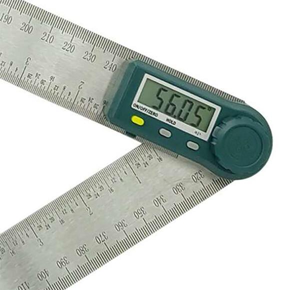 Цифровой угломер с линейкой Protester 500 мм 5423-500