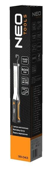 Фонарь Neo Tools 600 люмен (99-043)