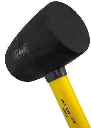 Киянка резиновая S&R 55 мм (284450055)