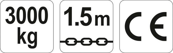 Таль цепная Yato YT-58966