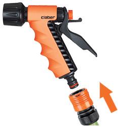 Пистолет-распылитель Claber Ergo 2 типа струи (81857)