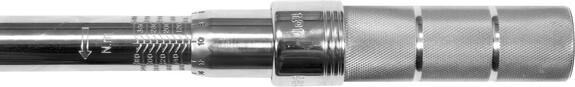 Динамометрический ключ YATO квадрат 3/4, F= 80- 400 Нм, L= 676-697 мм (YT-07712)