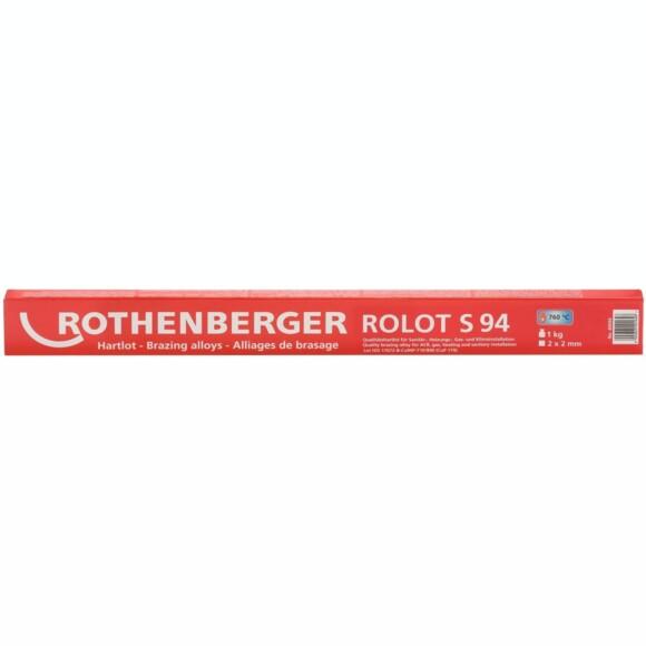 Твердый припой Rothenberger ROLOT S94, 1 кг (4_0094)