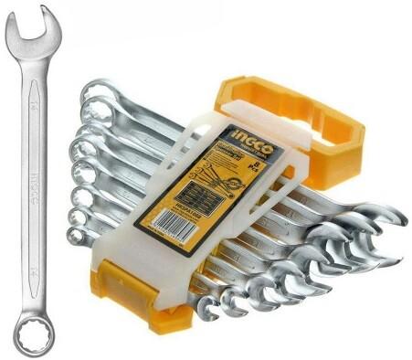 Комплект ключей INGCO 6-19 мм (HKSPA1088)